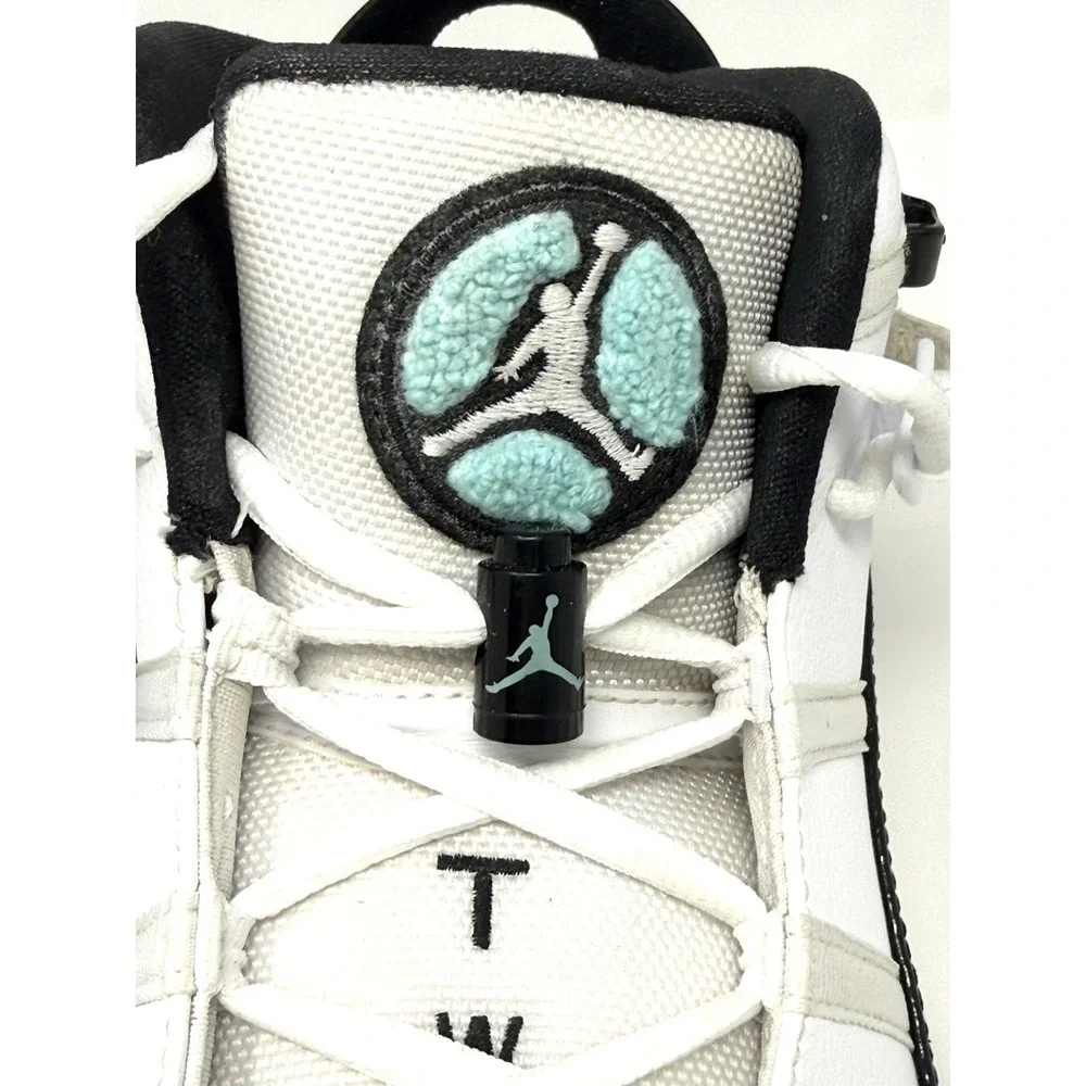 Nike Air Jordan 6 Ring White Black Aqua Men's 322992-115 Basketball Shoe Sz 10.5 - Picture 7 of 16